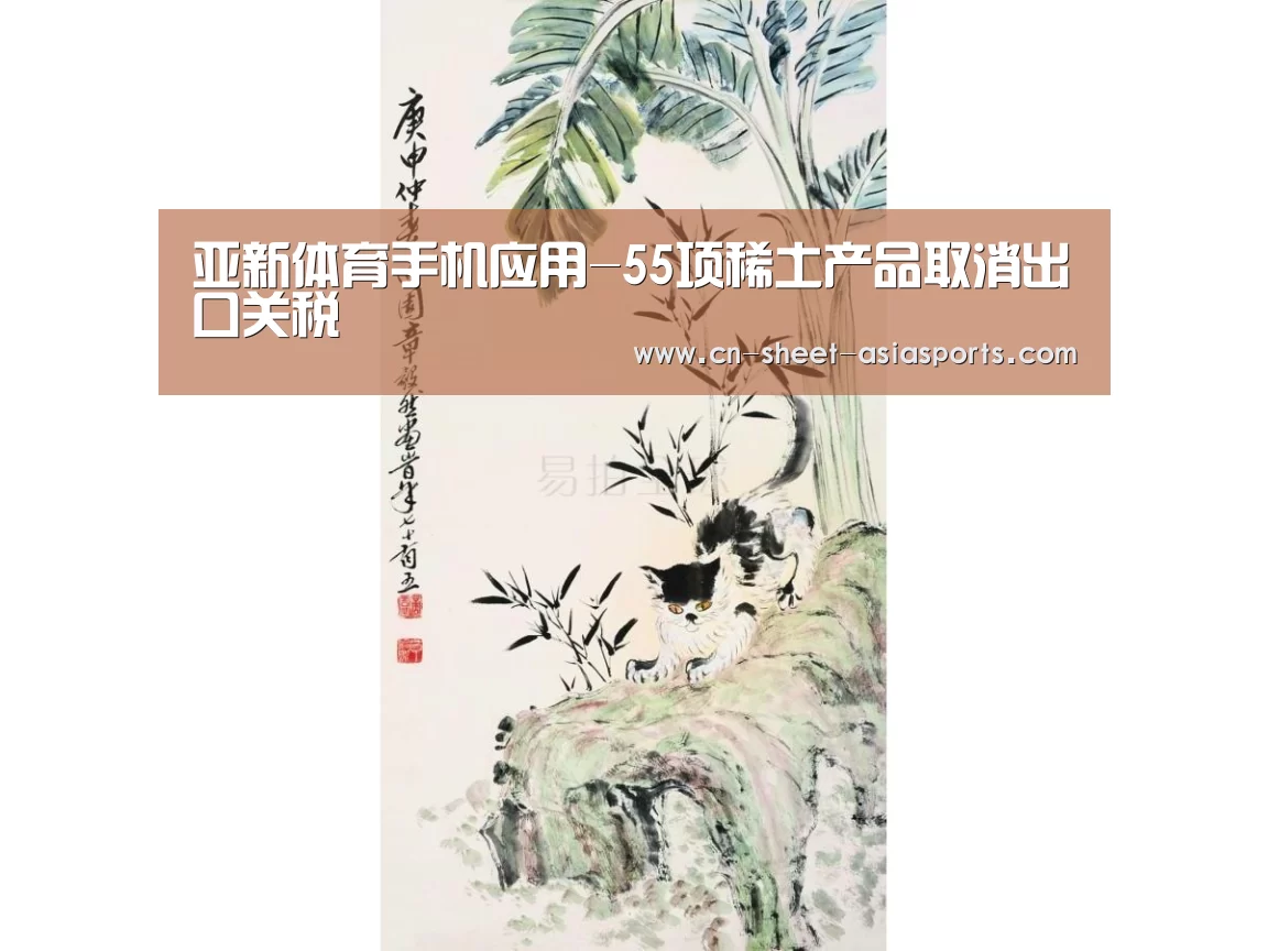 亚新体育手机应用-55项稀土产品取消出口关税(图1) 亚新体育App下载