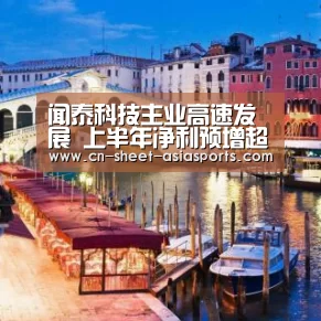 闻泰科技主业高速发展 上半年净利预增超7倍【亚新体育App下载】(图2) 亚新体育手机应用